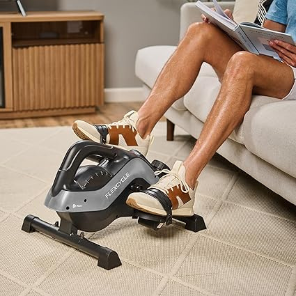 FlexCycle Pedalier de Ejercicio Magnético con Pantalla LCD