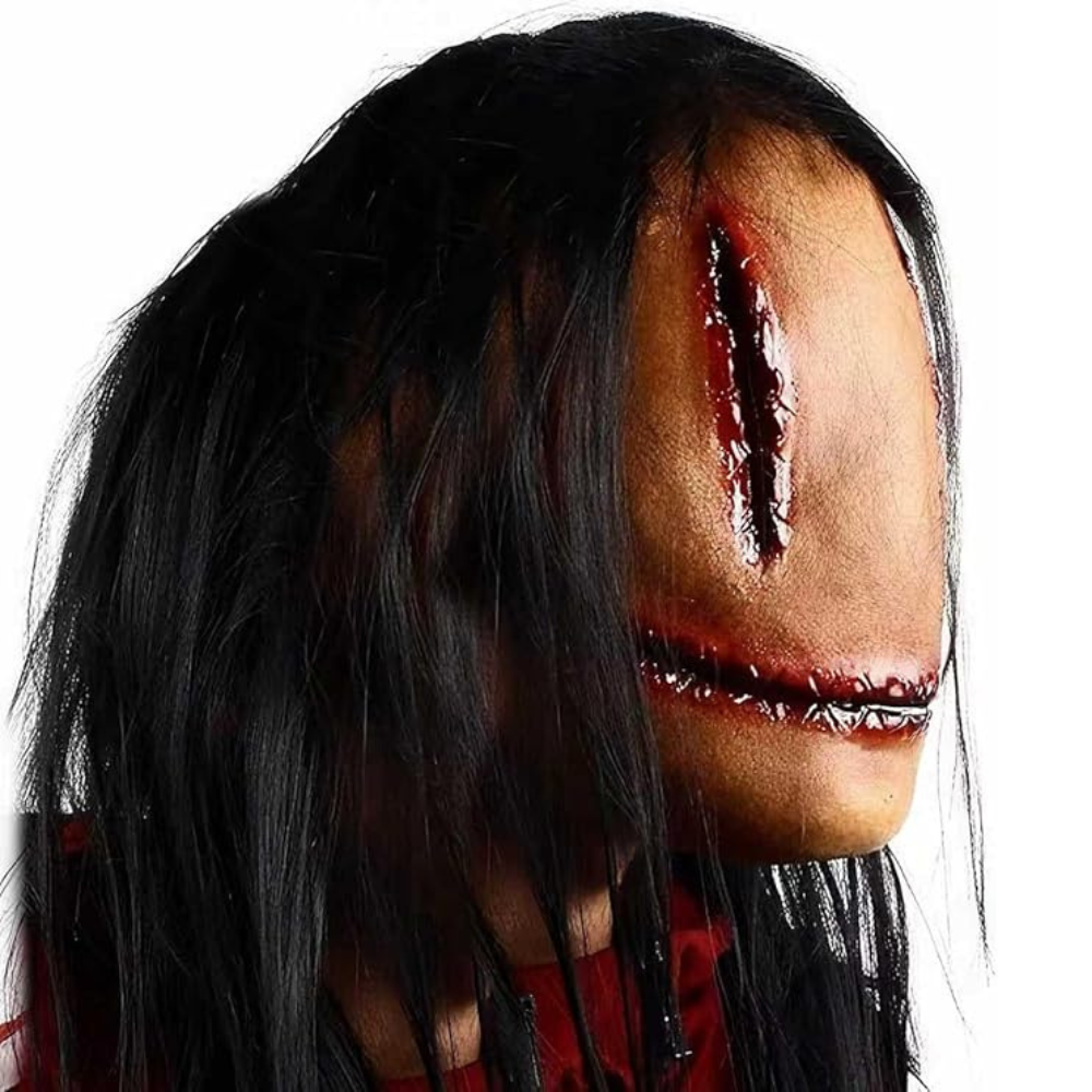 Máscara de Terror Halloween con Pelo