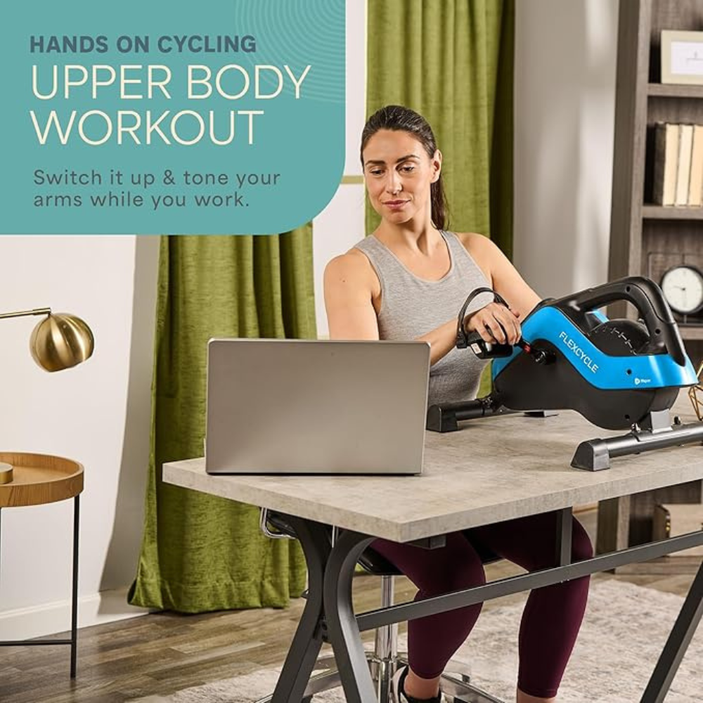 FlexCycle Pedalier de Ejercicio Magnético con Pantalla LCD